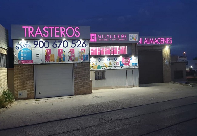 Alquiler de Trasteros en Madrid Valdemoro Fachada Centro